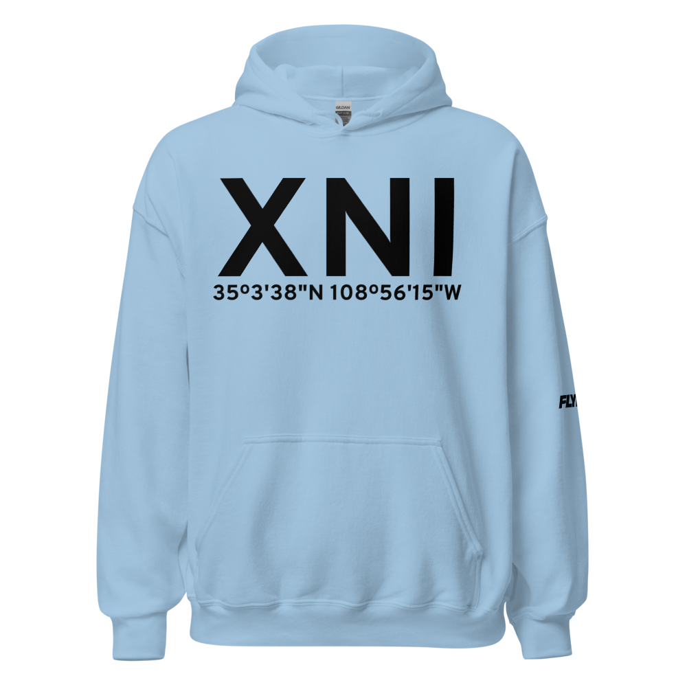 Zuni (KXNI) Airport Hoodie Sweatshirt 