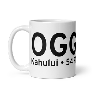 Kahului (PHOG) Airport Mug
