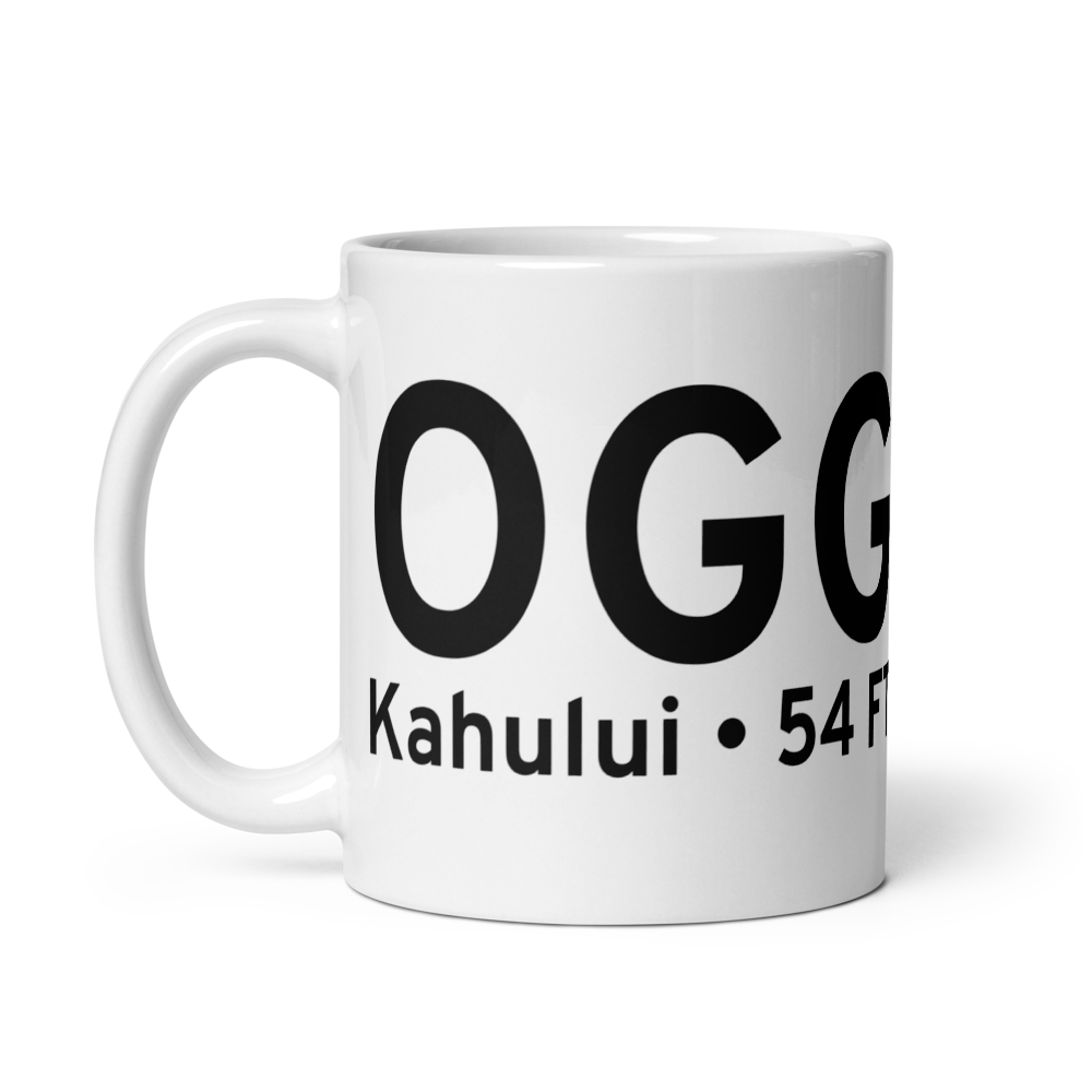Kahului (PHOG) Airport Mug 