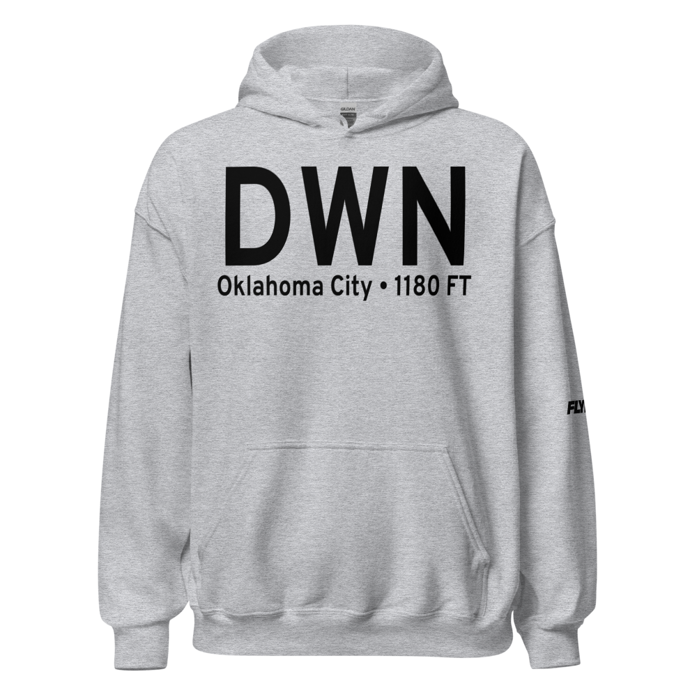 Oklahoma City (OK03) Airport Hoodie Sweatshirt 