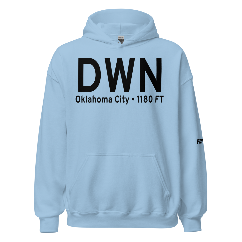 Oklahoma City (OK03) Airport Hoodie Sweatshirt 