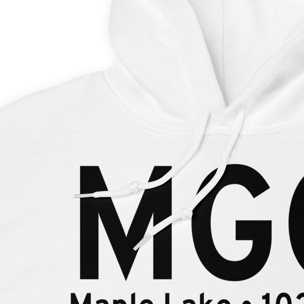 Maple Lake (KMGG) Airport Hoodie Sweatshirt 