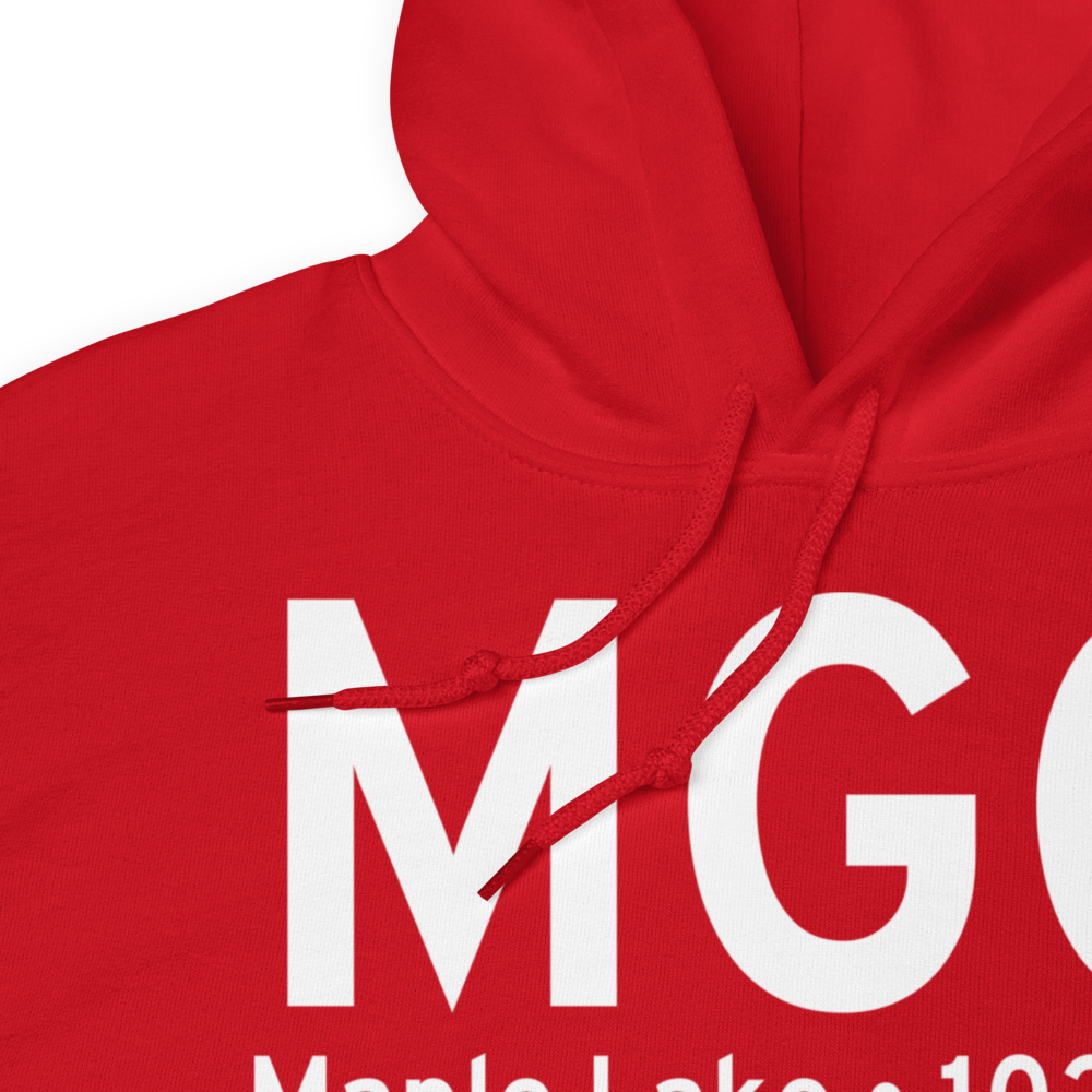 Maple Lake (KMGG) Airport Hoodie Sweatshirt 