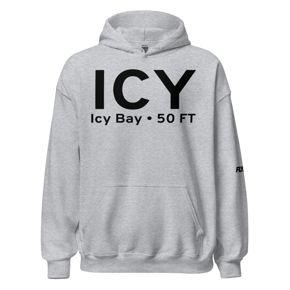 Icy Bay (19AK) Airport Hoodie Sweatshirt 