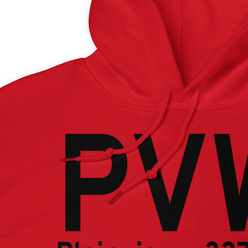 Plainview (KPVW) Airport Hoodie Sweatshirt 