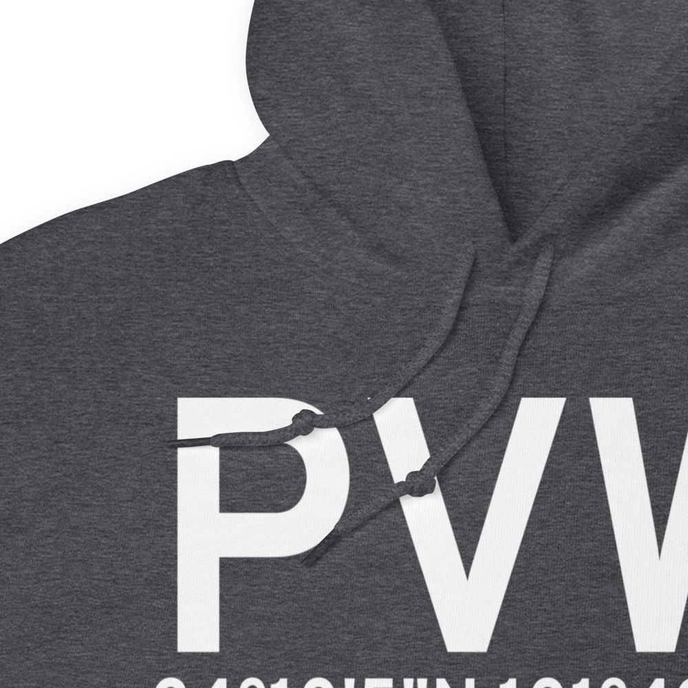 Plainview (KPVW) Airport Hoodie Sweatshirt 