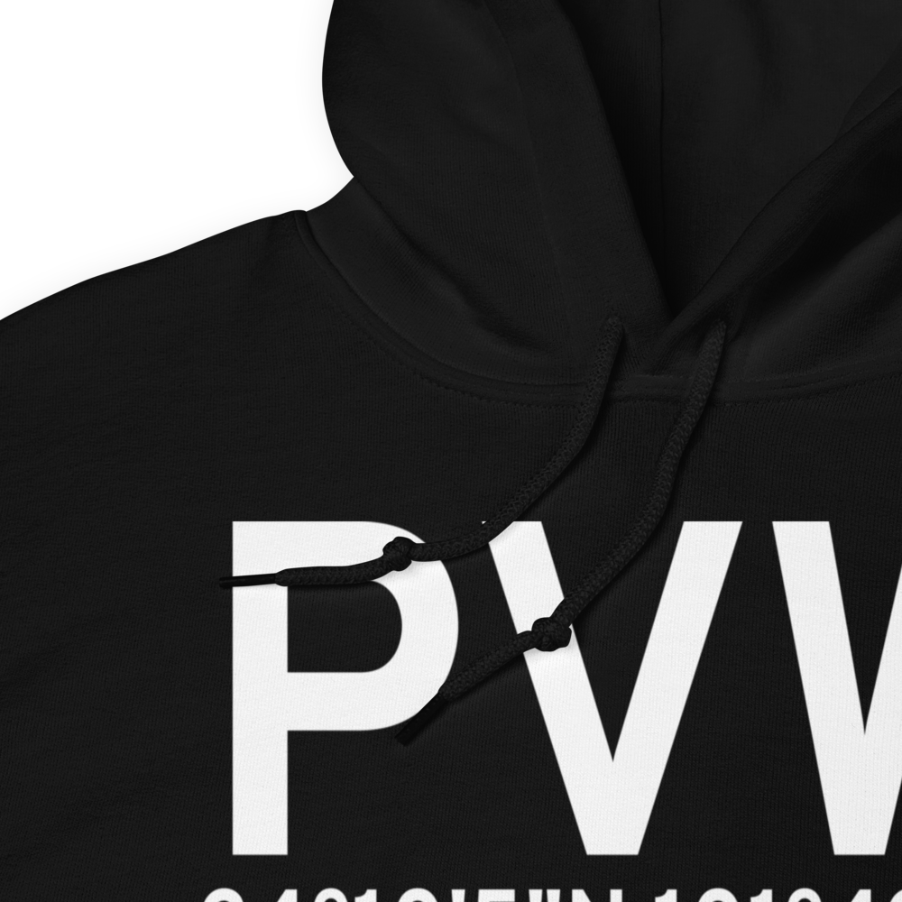 Plainview (KPVW) Airport Hoodie Sweatshirt 