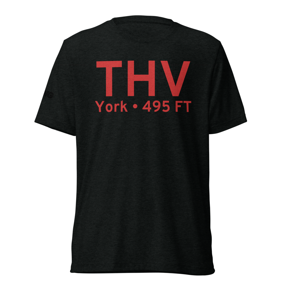 York (KTHV) Airport Tri-blend T-Shirt 