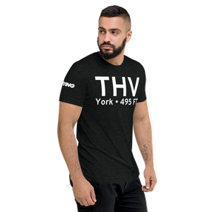 York (KTHV) Airport Tri-blend T-Shirt