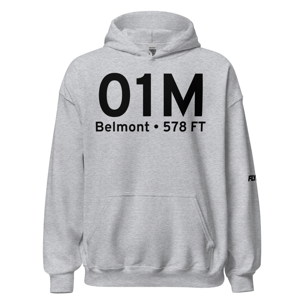 Belmont (K01M) Airport Hoodie Sweatshirt 