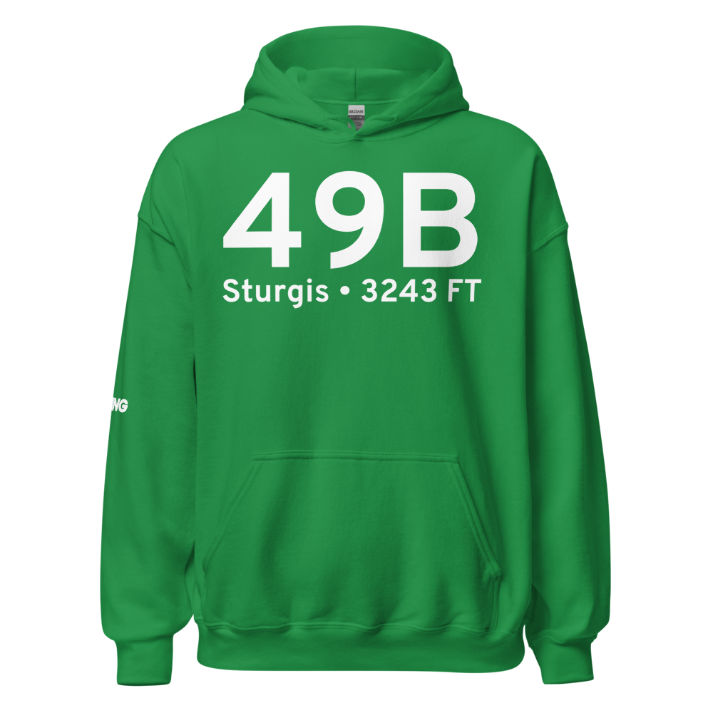 Sturgis (K49B) Airport Hoodie Sweatshirt 