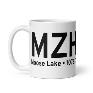 Moose Lake (KMZH) Airport Mug