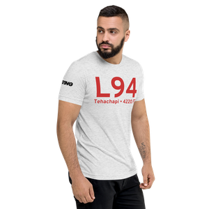 Tehachapi (KL94) Airport Tri-blend T-Shirt