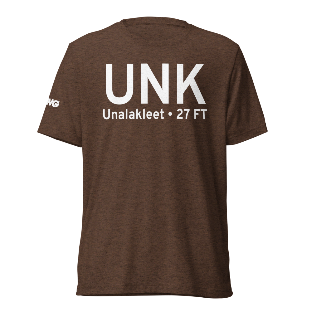 Unalakleet (PAUN) Airport Tri-blend T-Shirt 
