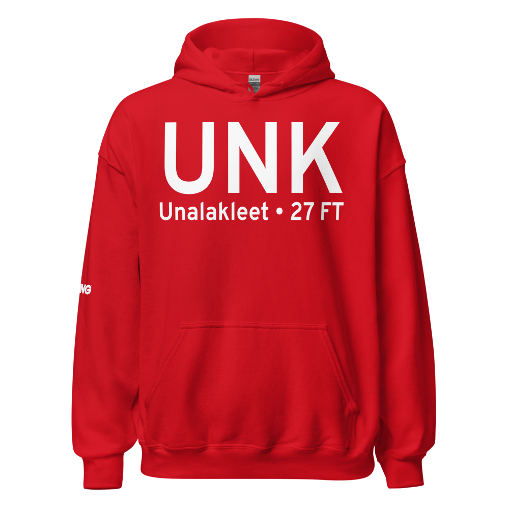 Unalakleet (PAUN) Airport Hoodie Sweatshirt 