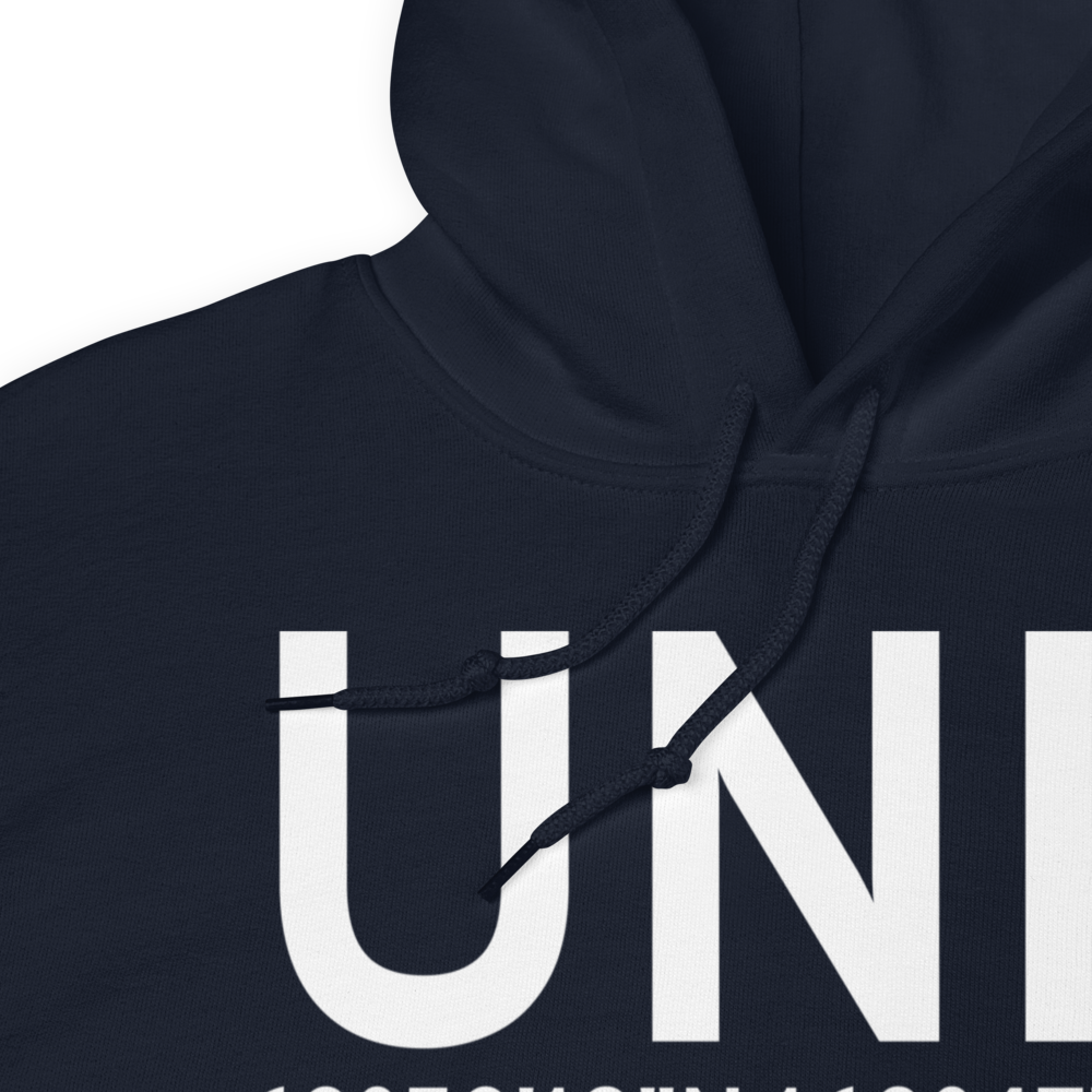 Unalakleet (PAUN) Airport Hoodie Sweatshirt 