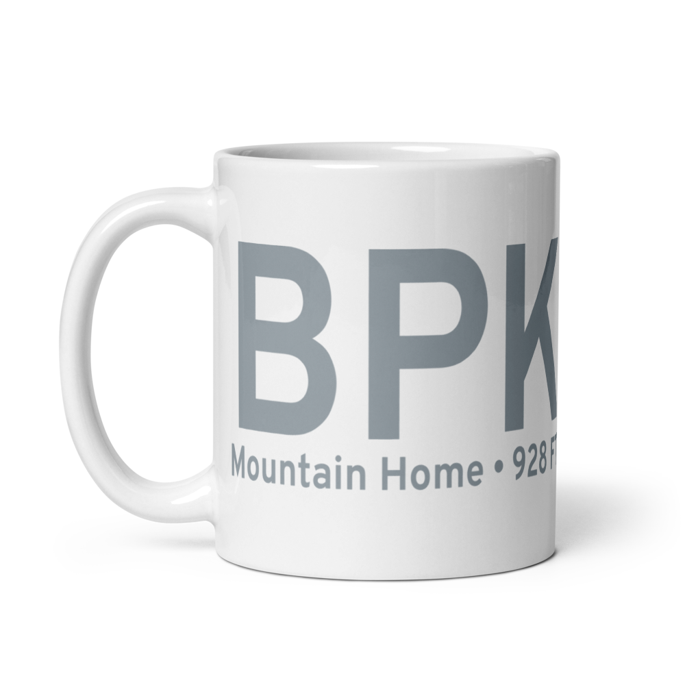 Mountain Home (KBPK) Airport Mug 