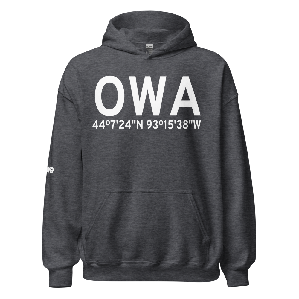 Owatonna (KOWA) Airport Hoodie Sweatshirt 