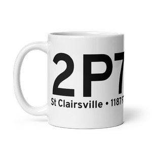 St Clairsville (2P7) Airport Mug