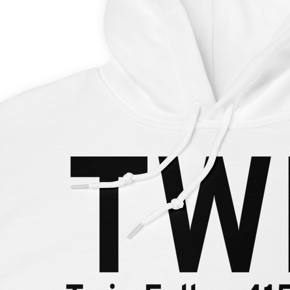 Twin Falls (KTWF) Airport Hoodie Sweatshirt 