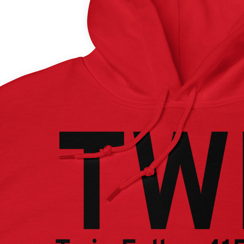 Twin Falls (KTWF) Airport Hoodie Sweatshirt 