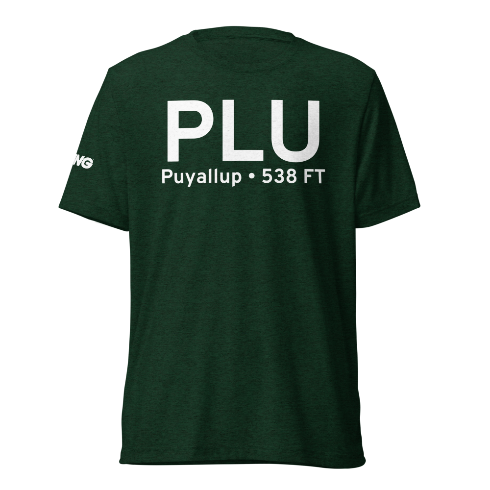 Puyallup (KPLU) Airport Tri-blend T-Shirt 