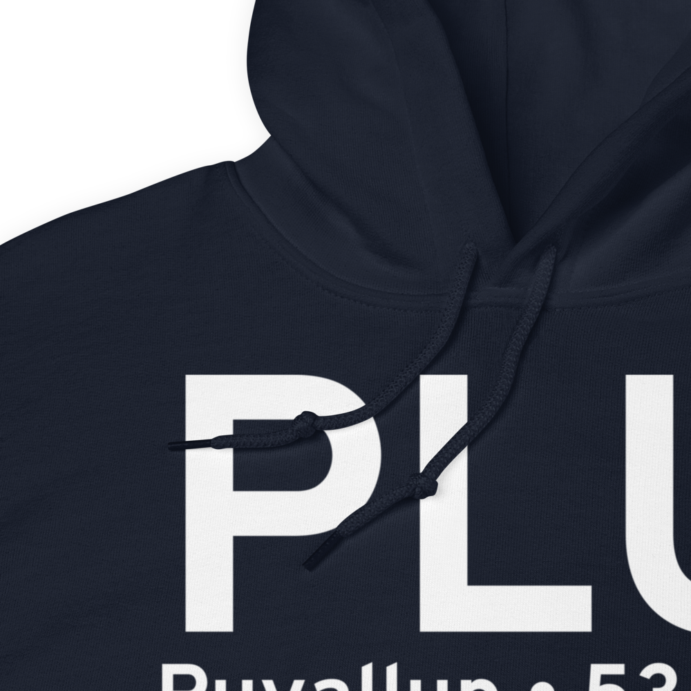 Puyallup (KPLU) Airport Hoodie Sweatshirt 