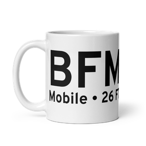 Mobile (KBFM) Airport Mug