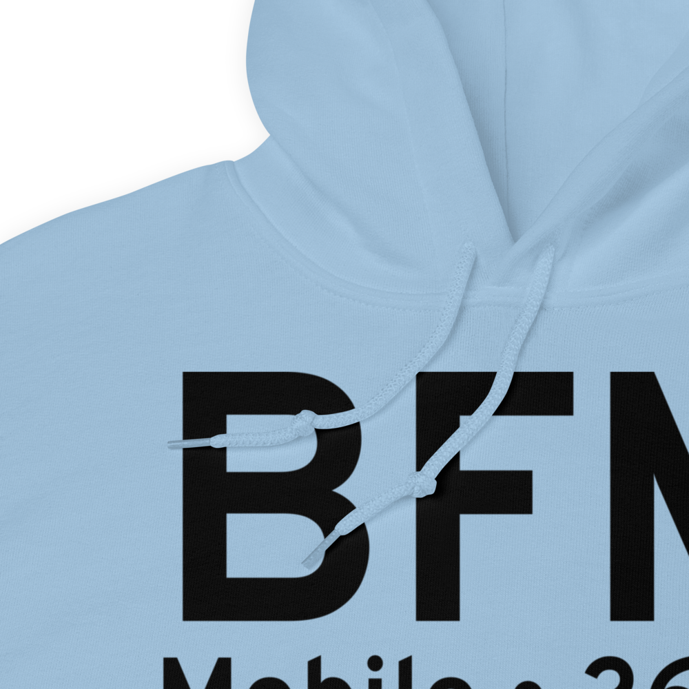 Mobile (KBFM) Airport Hoodie Sweatshirt 