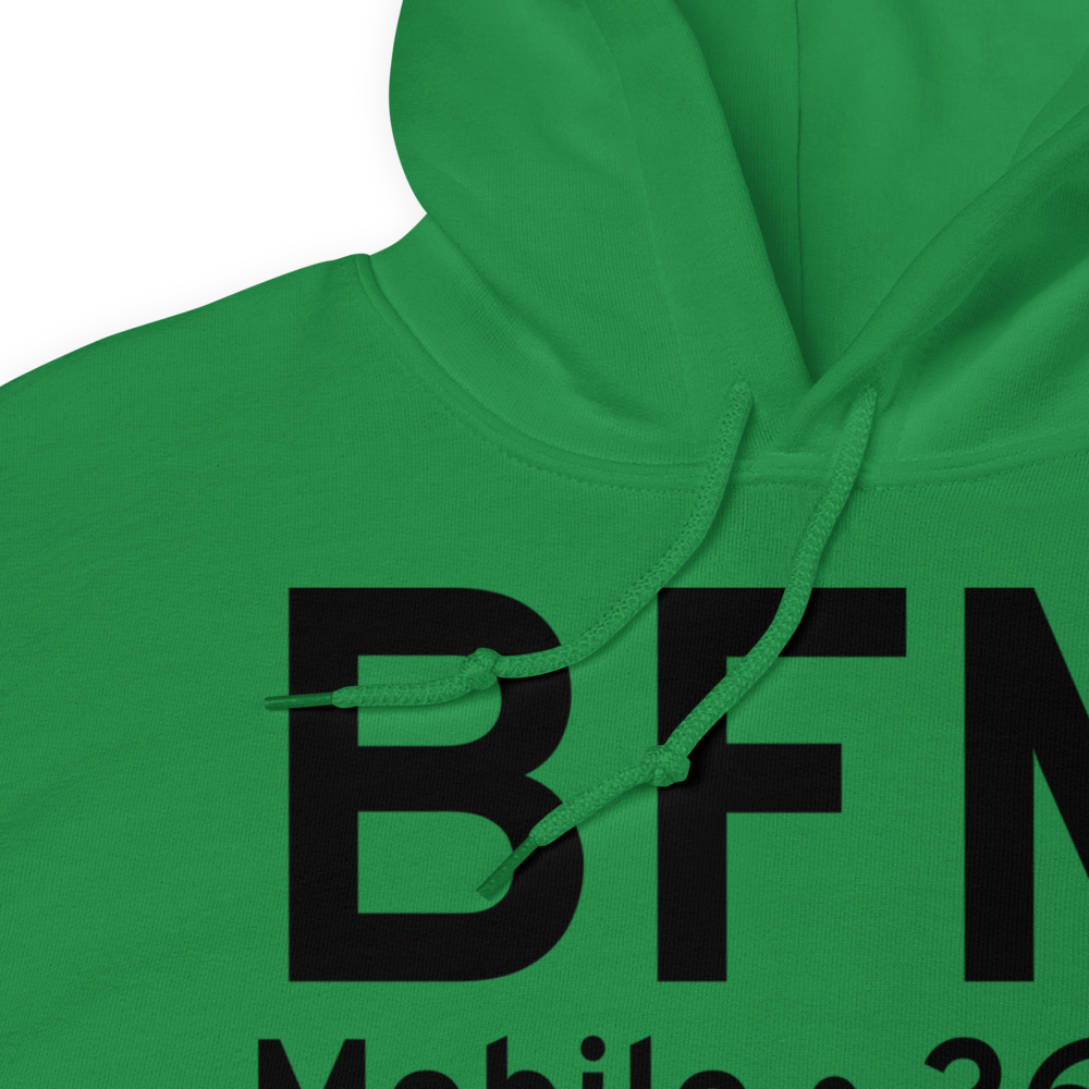 Mobile (KBFM) Airport Hoodie Sweatshirt 
