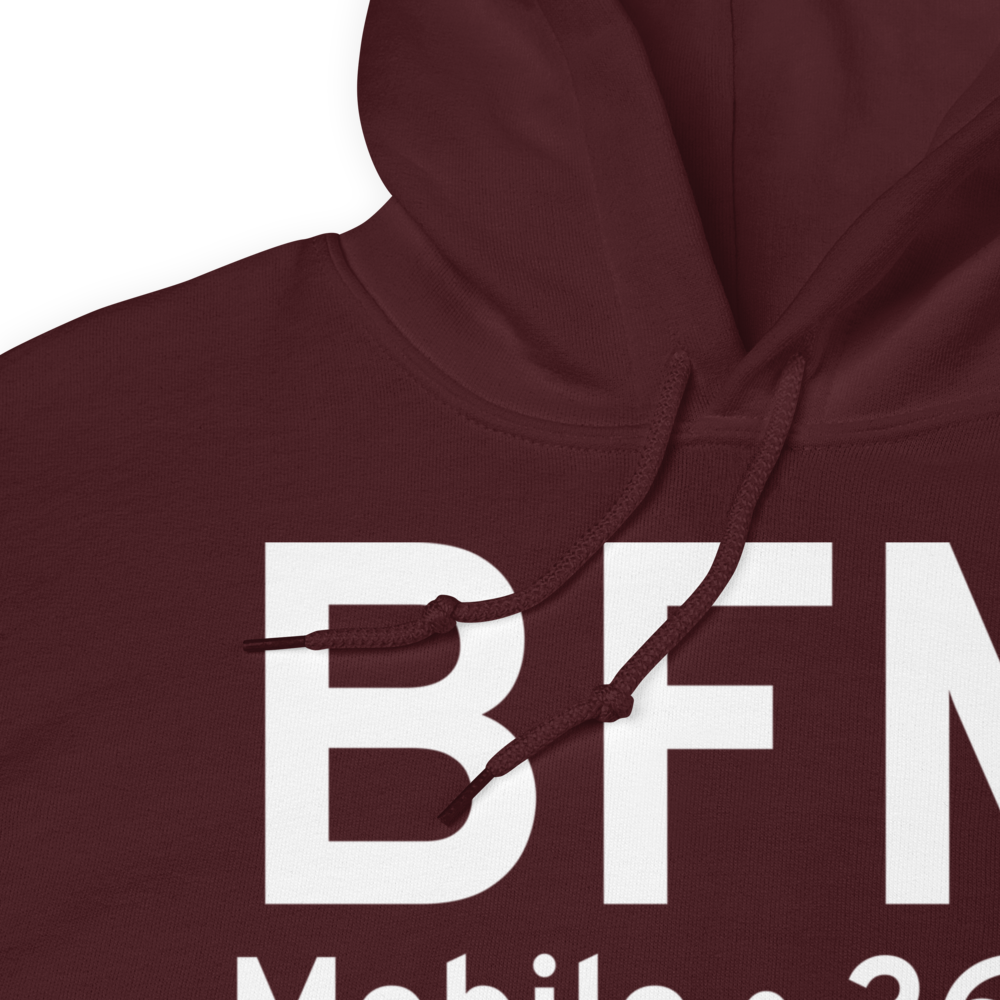 Mobile (KBFM) Airport Hoodie Sweatshirt 