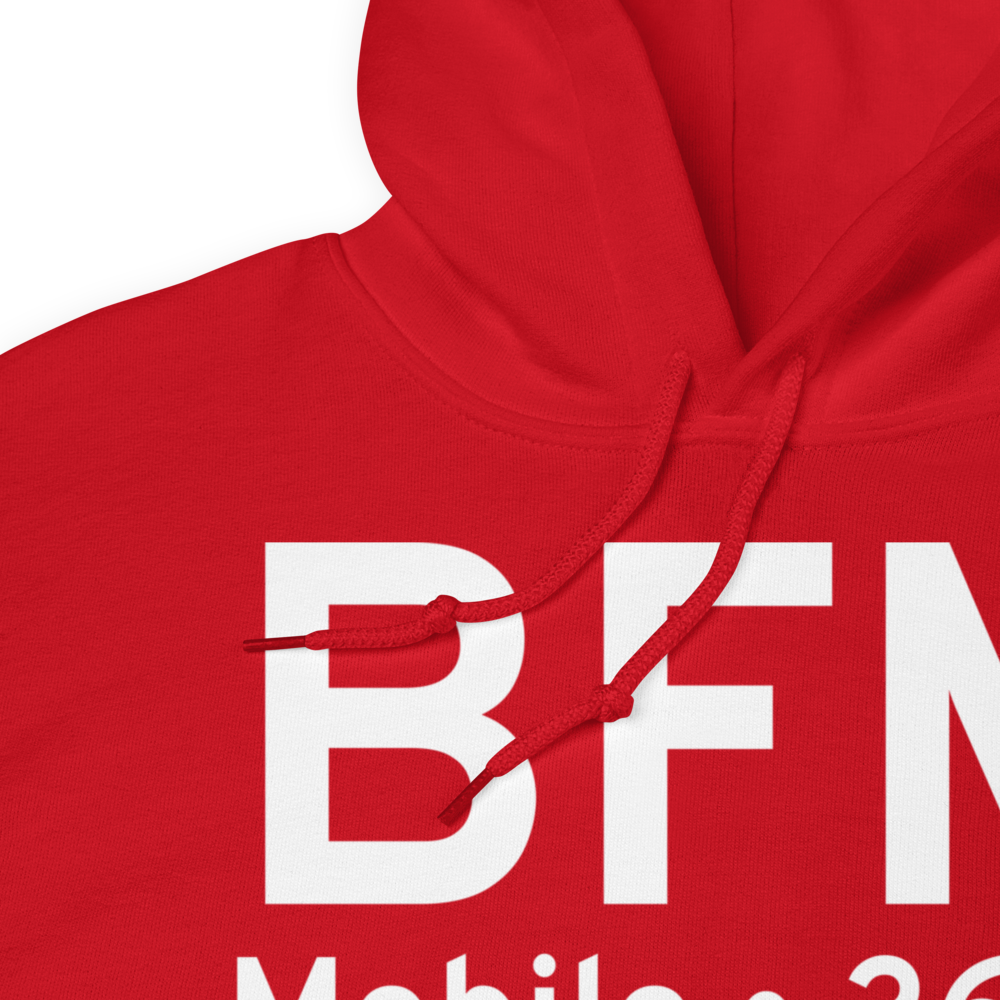 Mobile (KBFM) Airport Hoodie Sweatshirt 