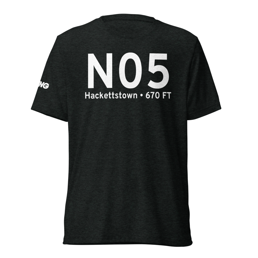 Hackettstown (N05) Airport Tri-blend T-Shirt 