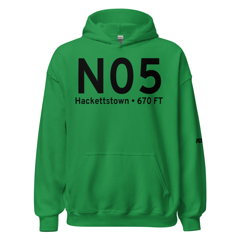 Hackettstown (N05) Airport Hoodie Sweatshirt 