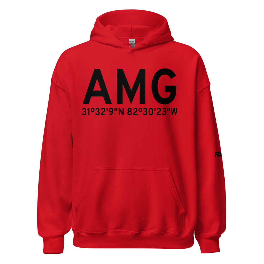 Alma (KAMG) Airport Hoodie Sweatshirt 