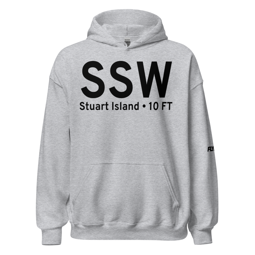 Stuart Island (7WA5) Airport Hoodie Sweatshirt 