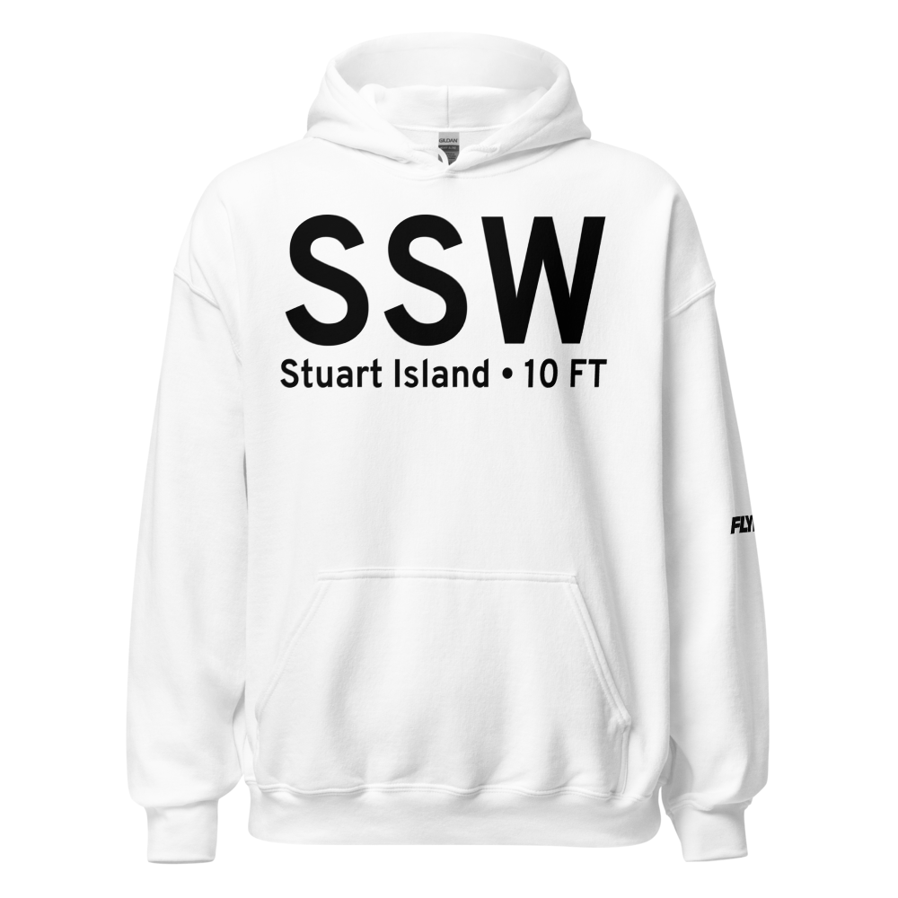 Stuart Island (7WA5) Airport Hoodie Sweatshirt 