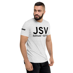 Sallisaw (KJSV) Airport Tri-blend T-Shirt