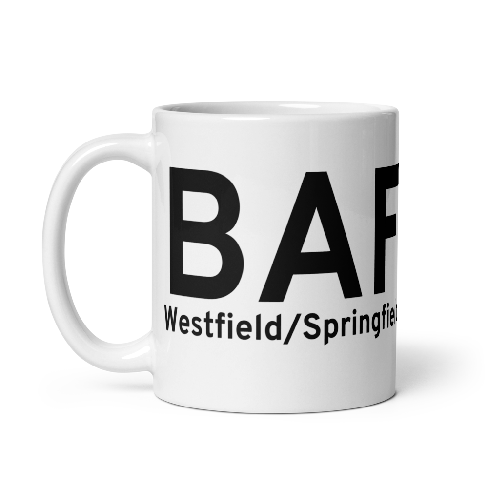 Westfield/Springfield (KBAF) Airport Mug 