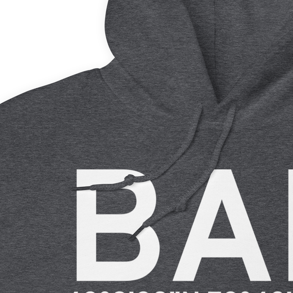 Westfield/Springfield (KBAF) Airport Hoodie Sweatshirt 