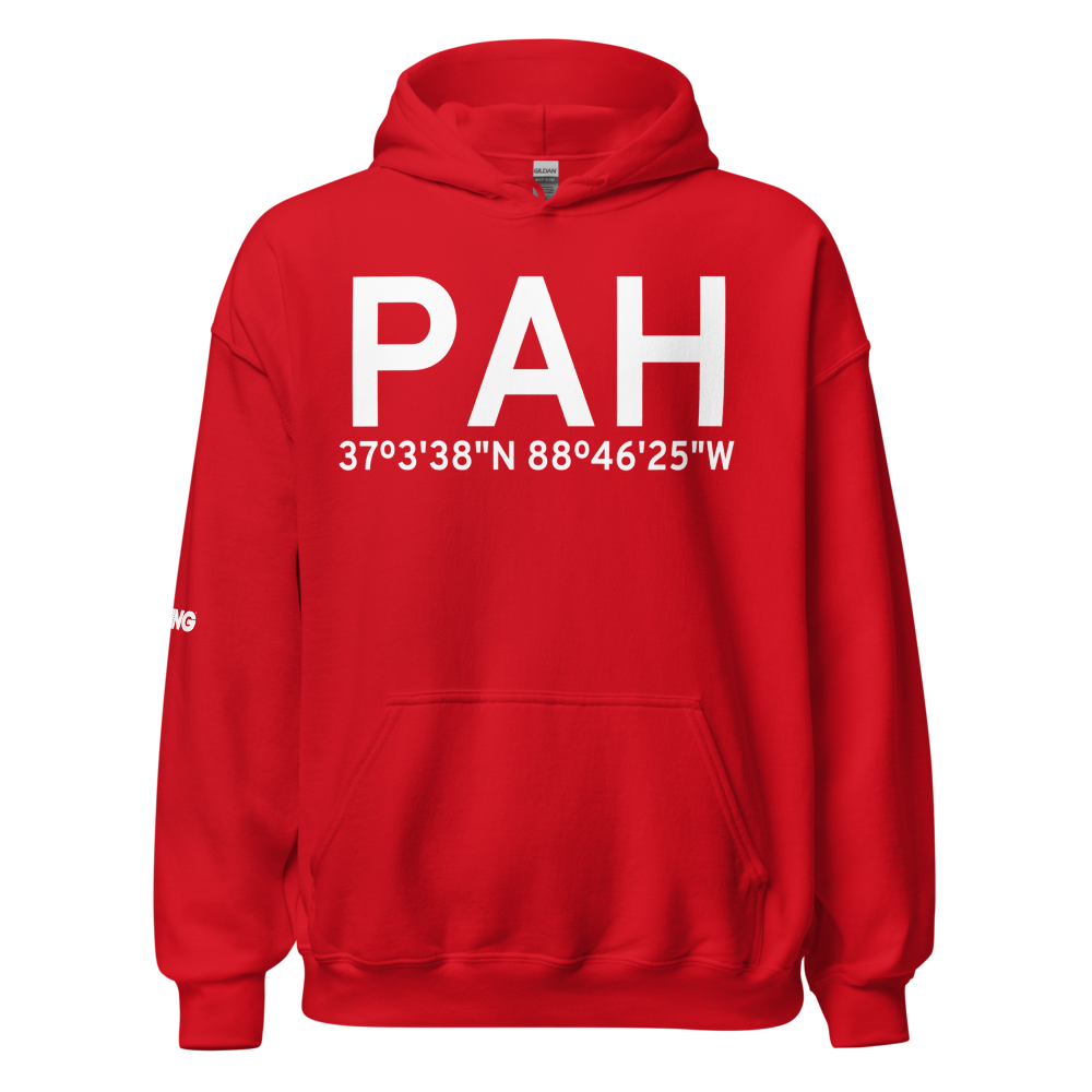 Paducah (KPAH) Airport Hoodie Sweatshirt 