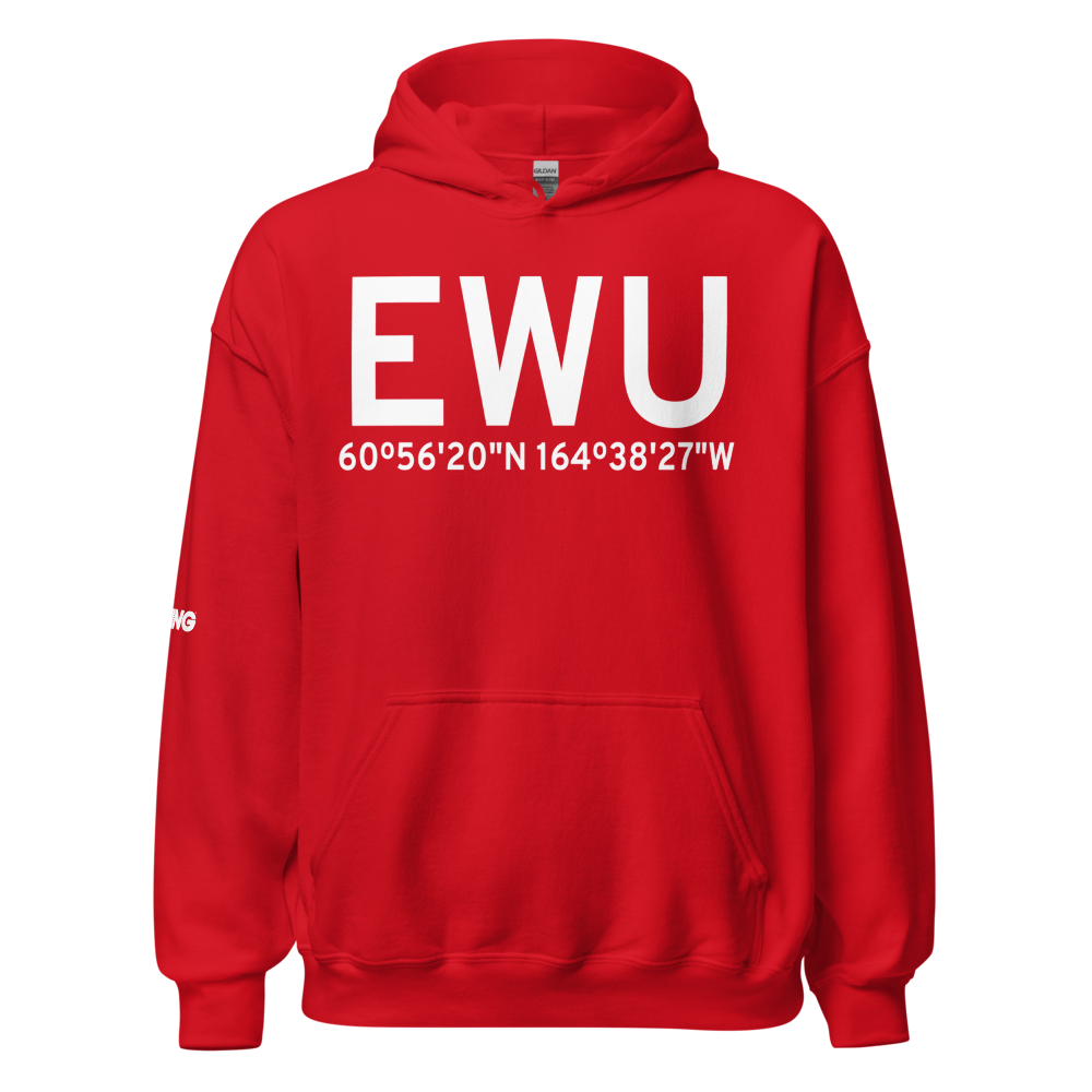 Newtok (PAEW) Airport Hoodie Sweatshirt 