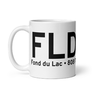 Fond du Lac (KFLD) Airport Mug