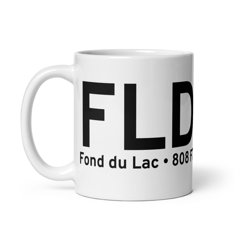 Fond du Lac (KFLD) Airport Mug 
