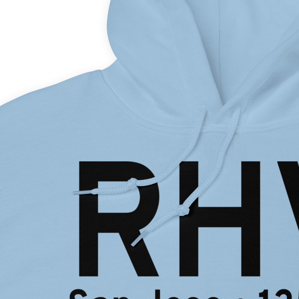 San Jose (KRHV) Airport Hoodie Sweatshirt 