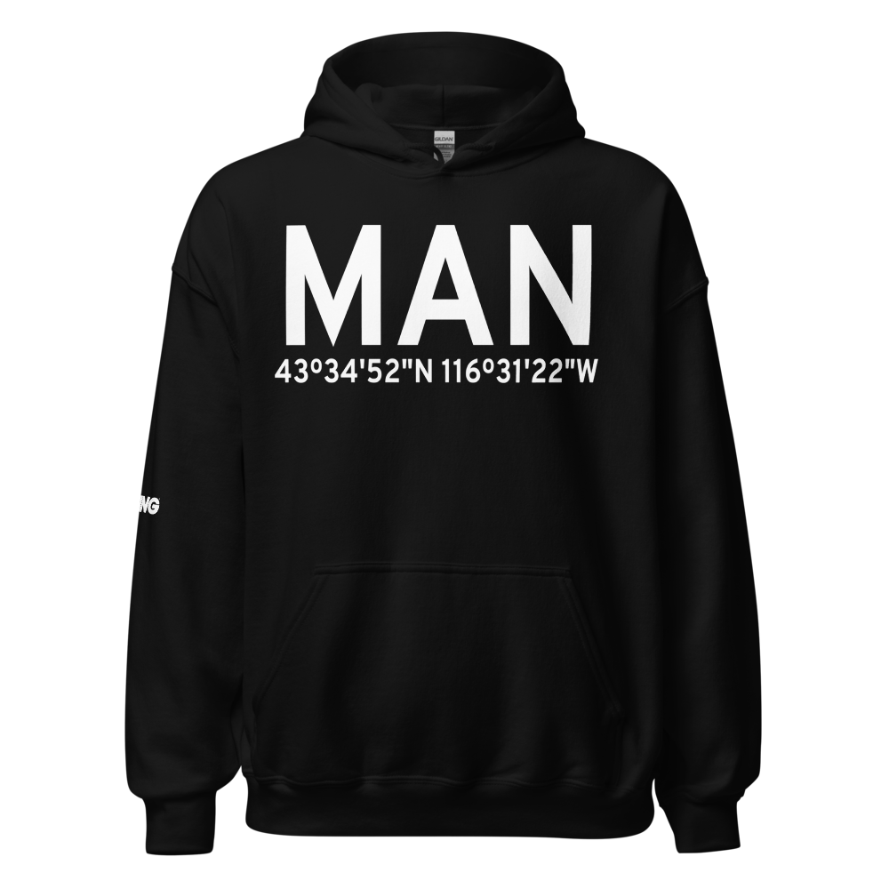 Nampa (KS67) Airport Hoodie Sweatshirt 