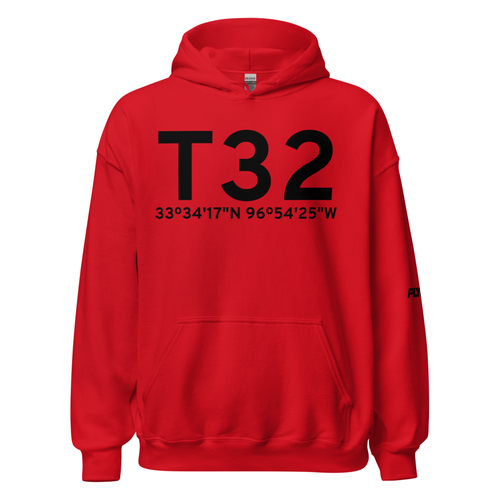Collinsville (T32) Airport Hoodie Sweatshirt 