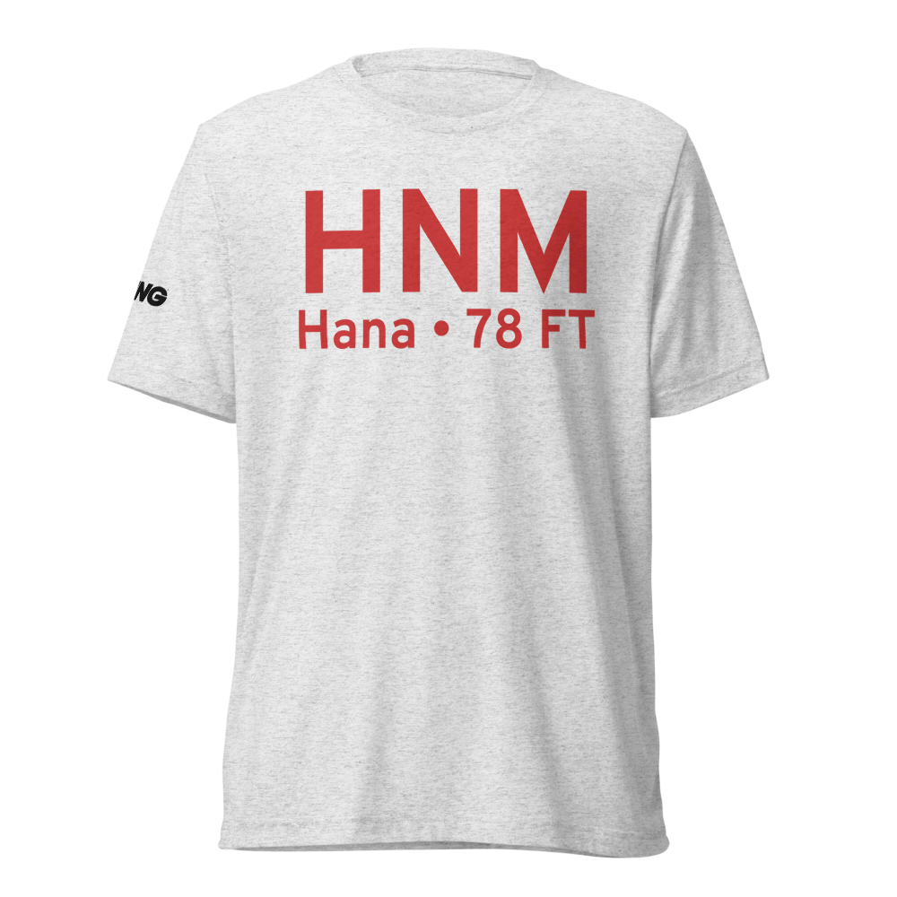 Hana (PHHN) Airport Tri-blend T-Shirt 