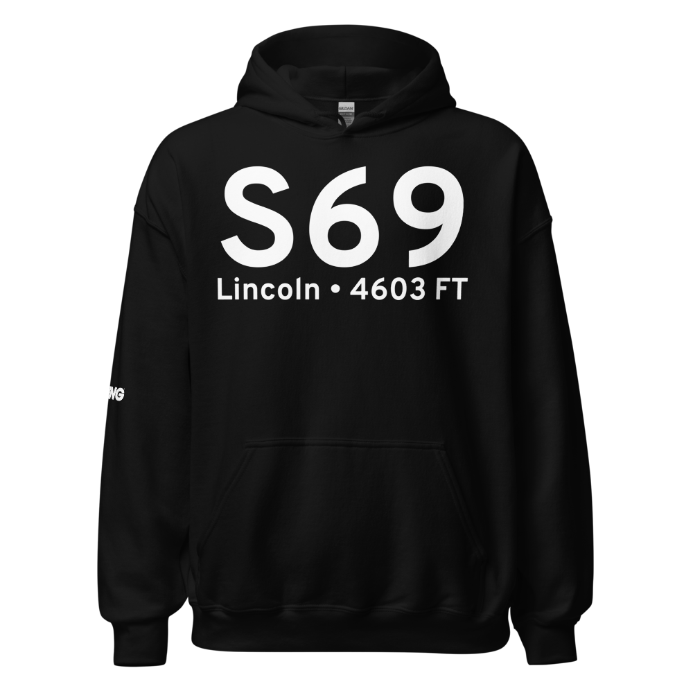 Lincoln (KS69) Airport Hoodie Sweatshirt 