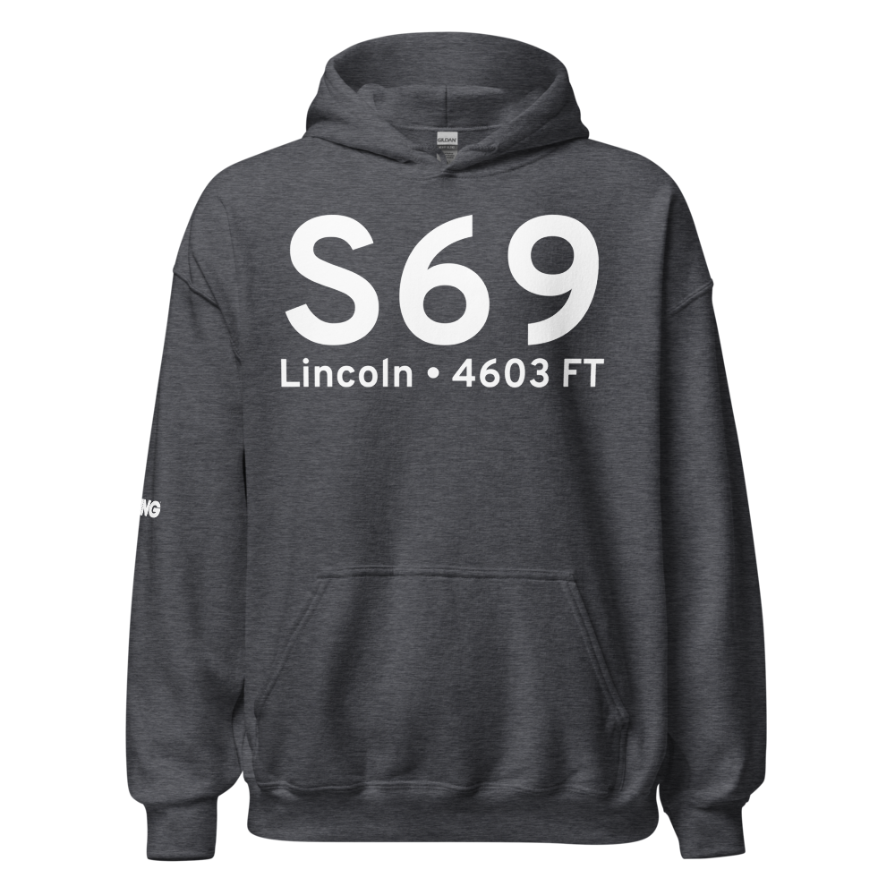 Lincoln (KS69) Airport Hoodie Sweatshirt 